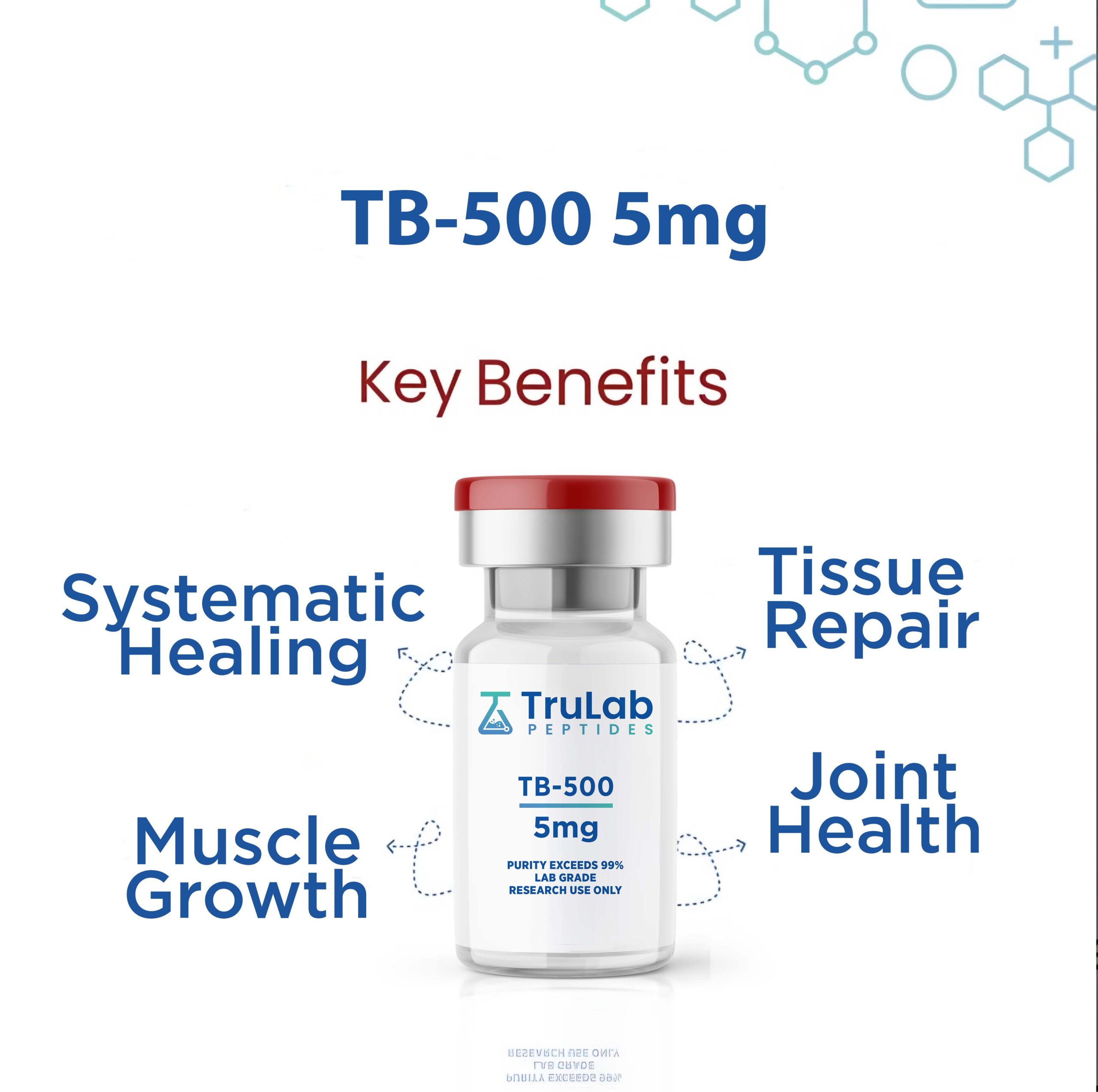 TB-500 (Thymosin Beta-4) - 5mg - Image 2