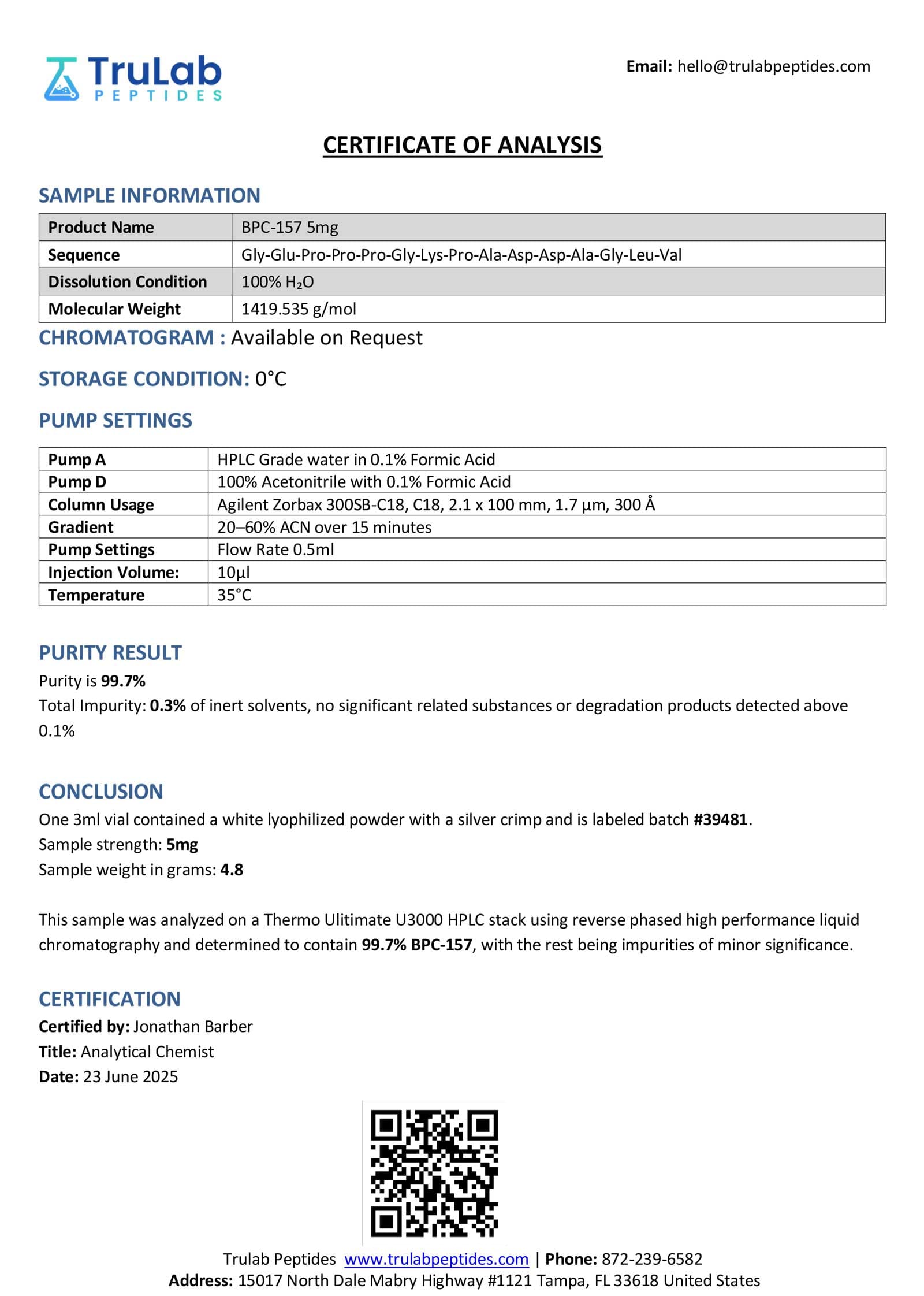 BPC-157 - 5mg - Image 4